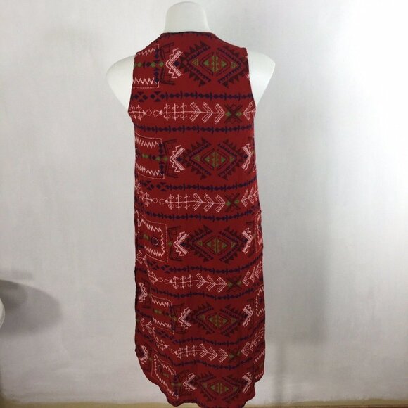 Lularoe Joy Sleeveless Duster Vest Red Womens Size XS - Picture 6 of 6
